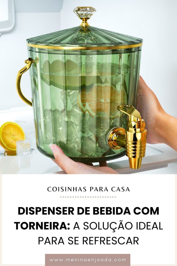 Dispenser de Bebida com Torneira: A solução ideal para se refrescar