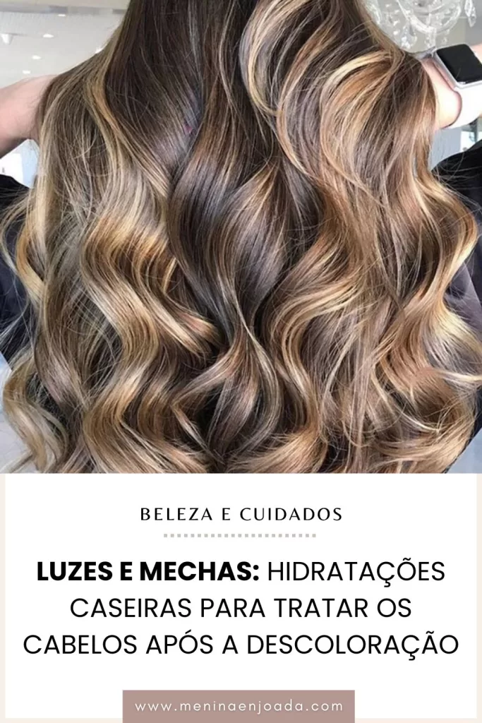 Luzes e mechas: Hidratações caseiras para tratar os cabelos após a descoloração