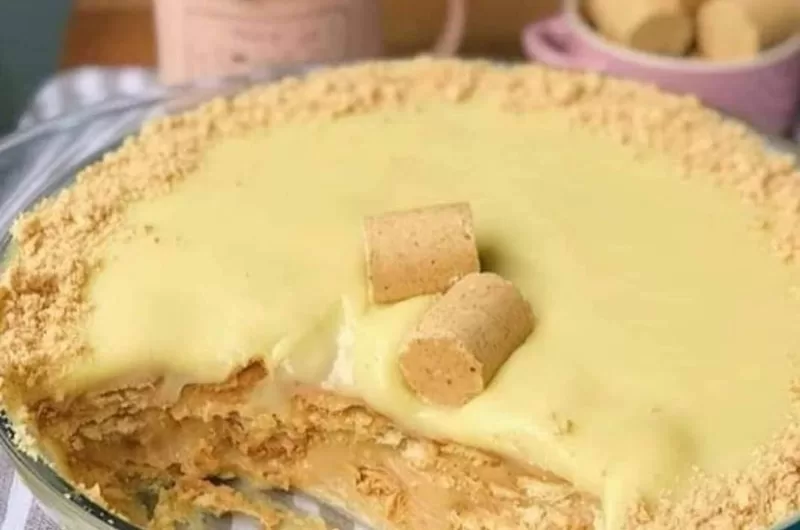 Pavê de Paçoca de Amendoim com Creme de Sonho