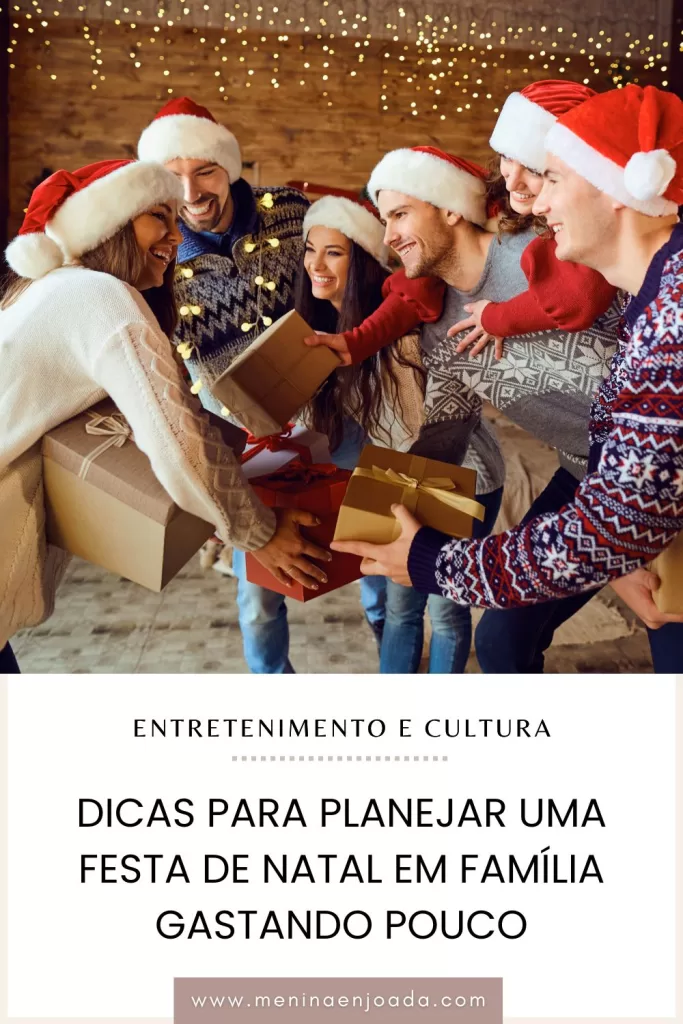 Dicas para planejar uma festa de Natal em família gastando pouco