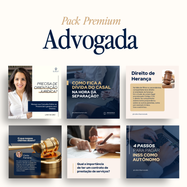 Pack Advogada