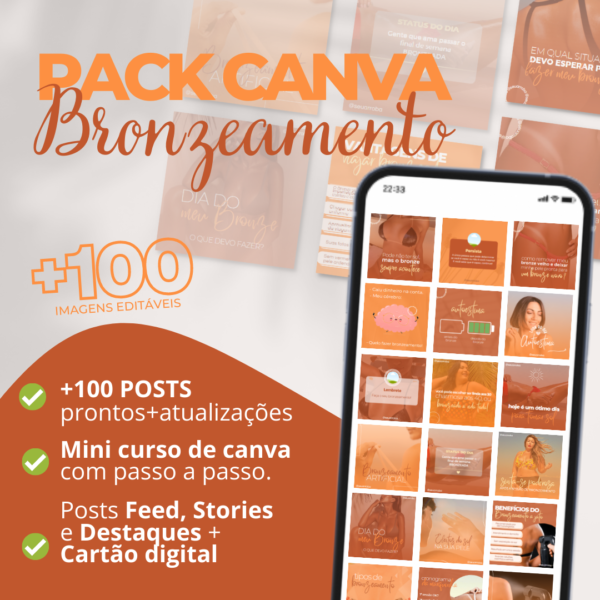 Pack Bronzeamento