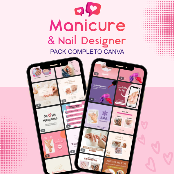 Pack Manicure e Nail Designer