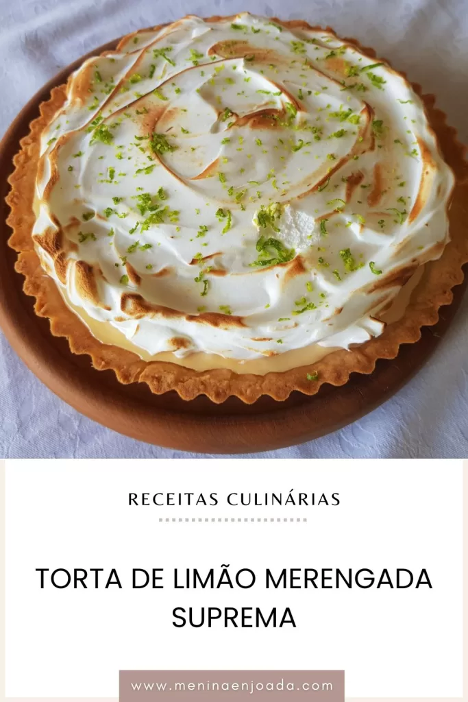 Torta de Limão Merengada Suprema