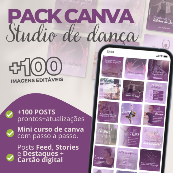 Pack Estúdio de Dança