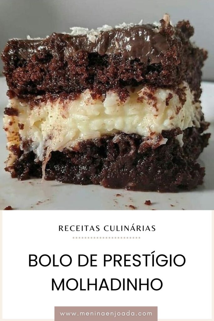 Bolo de Prestígio Molhadinho