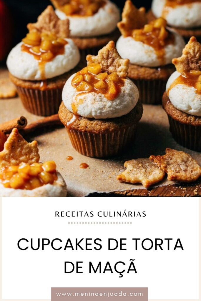 Cupcakes de Torta de Maçã